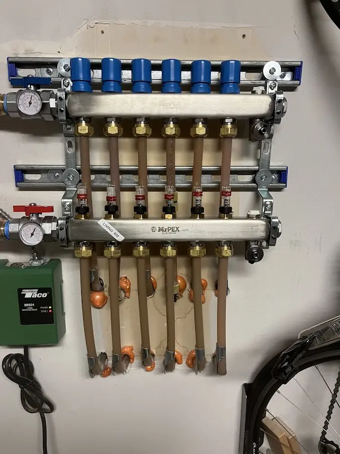 Plumber performing Leak Detection at a residential property in Hamilton